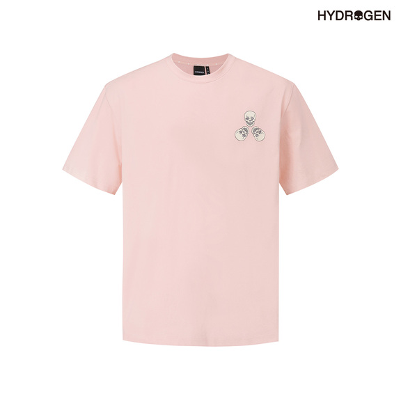 분홍,핑크,유니,상의,티셔츠,액티비티,라이프스타일,반팔,H31D2TR707_PK,하이드로겐, hydrogen