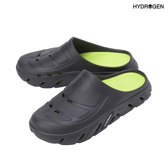 검정,블랙,신발,라이프스타일,클로그,김지훈,H31D1SE906_BK,하이드로겐, hydrogen