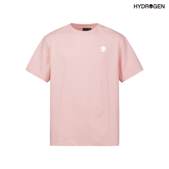 분홍,핑크,유니,상의,티셔츠,액티비티,라이프스타일,반팔,H31D2TR701_PK,하이드로겐, hydrogen