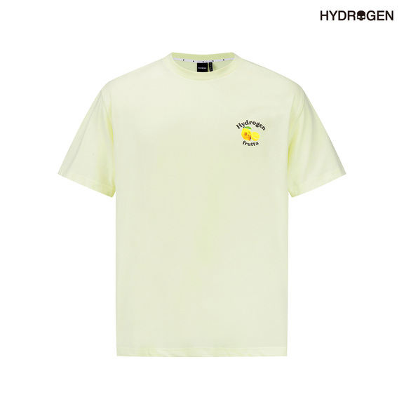 노랑,옐로우,유니,상의,티셔츠,액티비티,라이프스타일,반팔,H31D2TR716_YL,하이드로겐, hydrogen